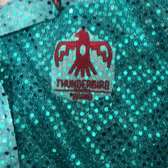 Sparkly Thunderbird Brand Rodeo Shirt - Picture 5 of 6